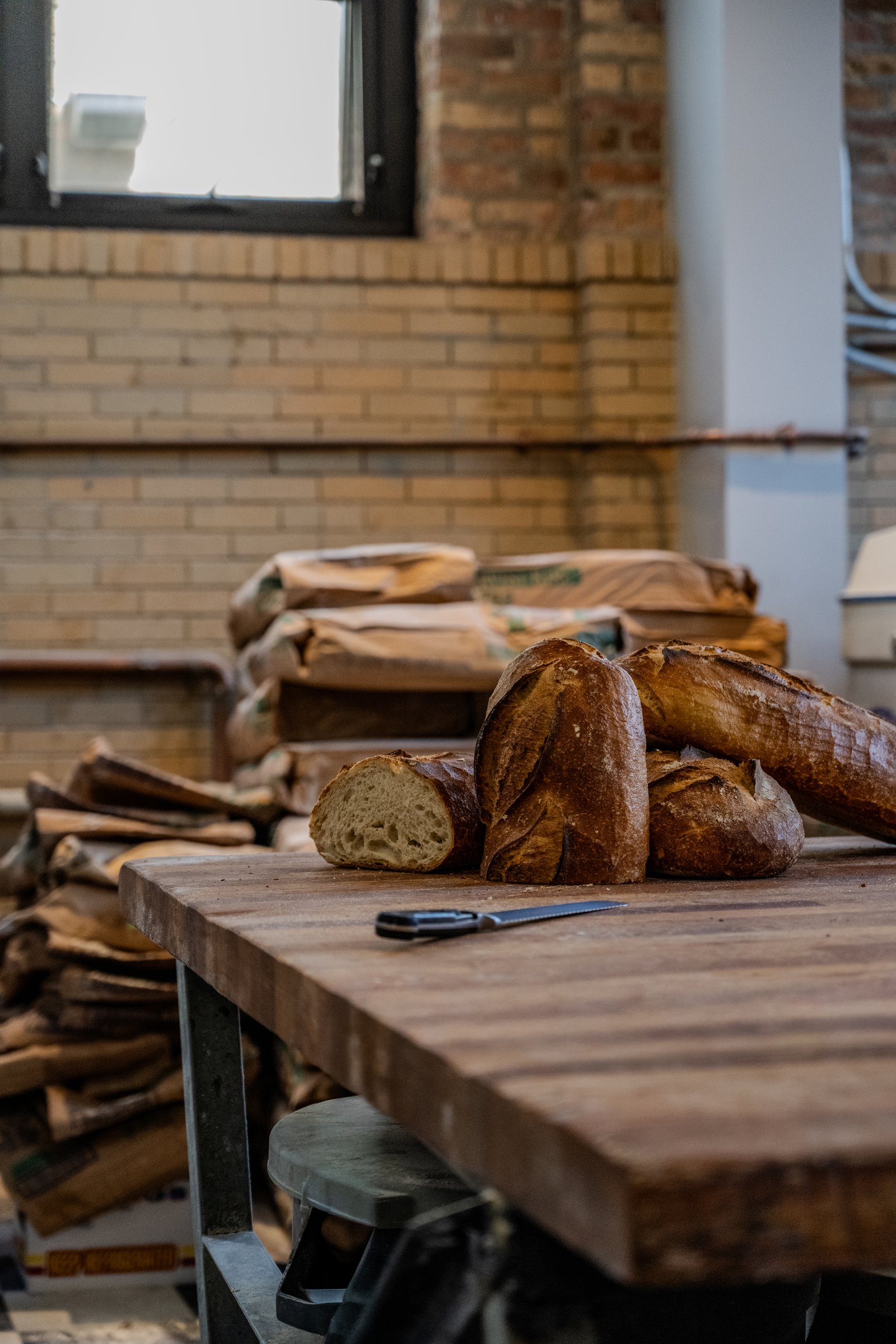 Fresh bread at Montelimar Bread Co.